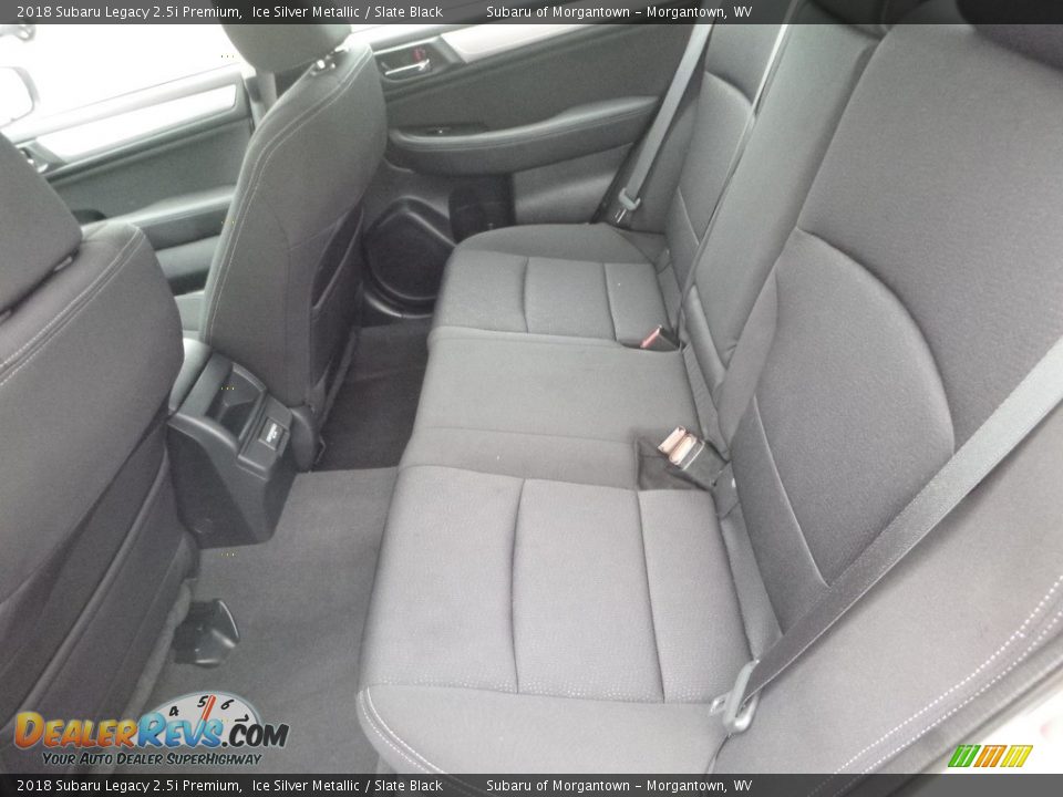 2018 Subaru Legacy 2.5i Premium Ice Silver Metallic / Slate Black Photo #13