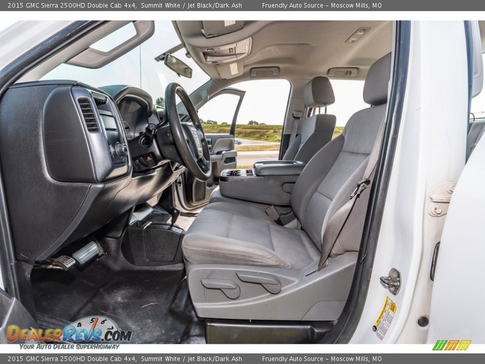 2015 GMC Sierra 2500HD Double Cab 4x4 Summit White / Jet Black/Dark Ash Photo #22
