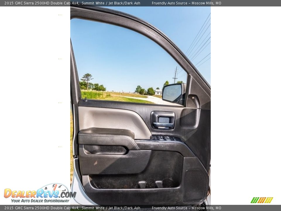 2015 GMC Sierra 2500HD Double Cab 4x4 Summit White / Jet Black/Dark Ash Photo #23