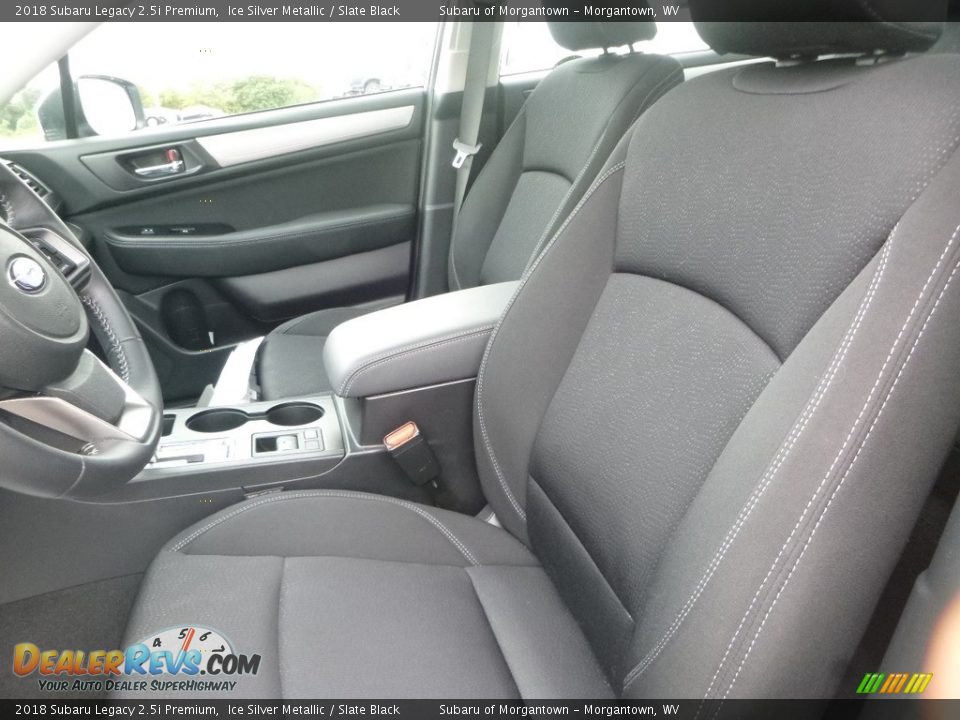 2018 Subaru Legacy 2.5i Premium Ice Silver Metallic / Slate Black Photo #15