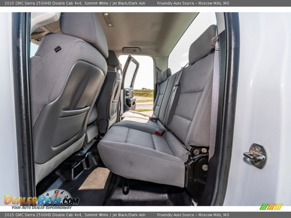 2015 GMC Sierra 2500HD Double Cab 4x4 Summit White / Jet Black/Dark Ash Photo #25