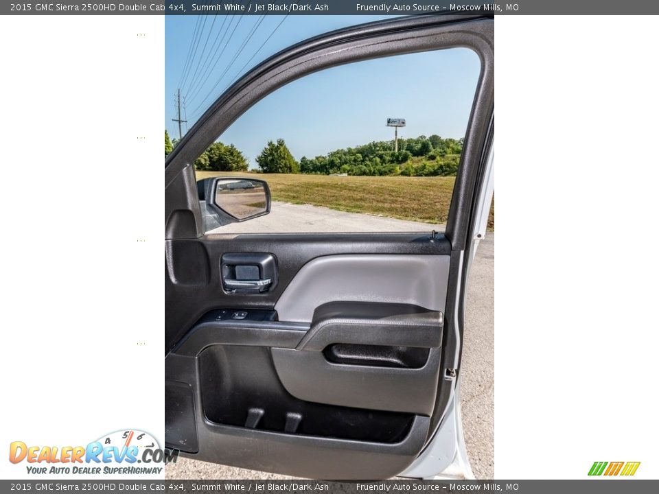 2015 GMC Sierra 2500HD Double Cab 4x4 Summit White / Jet Black/Dark Ash Photo #27