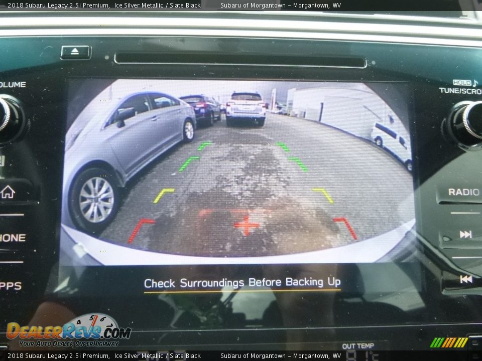 2018 Subaru Legacy 2.5i Premium Ice Silver Metallic / Slate Black Photo #19