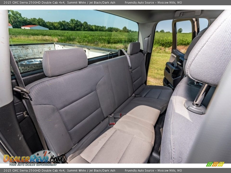 2015 GMC Sierra 2500HD Double Cab 4x4 Summit White / Jet Black/Dark Ash Photo #28