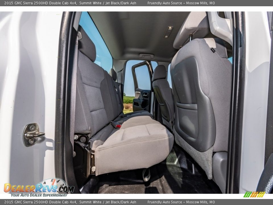 2015 GMC Sierra 2500HD Double Cab 4x4 Summit White / Jet Black/Dark Ash Photo #29