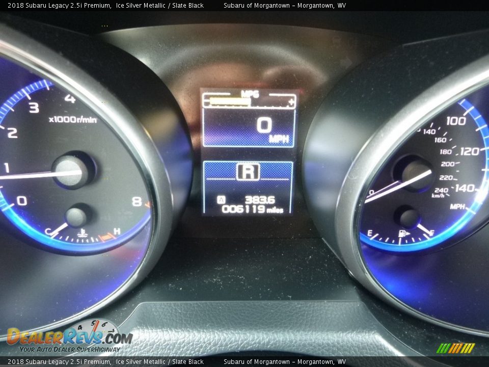 2018 Subaru Legacy 2.5i Premium Ice Silver Metallic / Slate Black Photo #20
