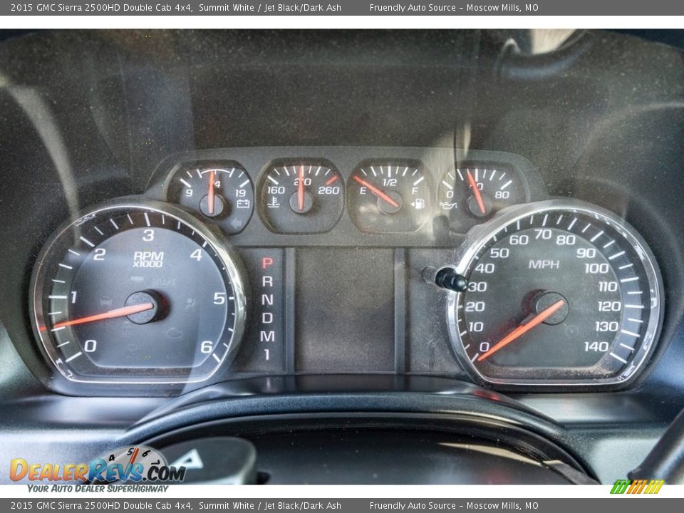 2015 GMC Sierra 2500HD Double Cab 4x4 Summit White / Jet Black/Dark Ash Photo #31