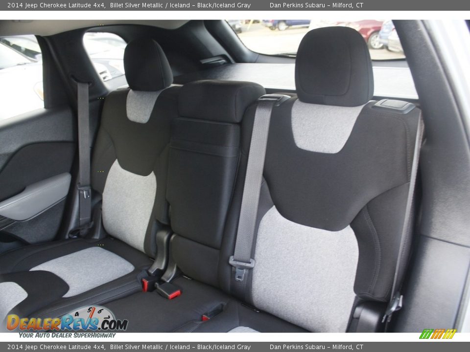 2014 Jeep Cherokee Latitude 4x4 Billet Silver Metallic / Iceland - Black/Iceland Gray Photo #15