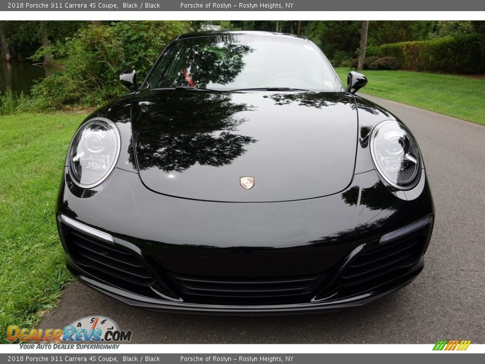 2018 Porsche 911 Carrera 4S Coupe Black / Black Photo #2