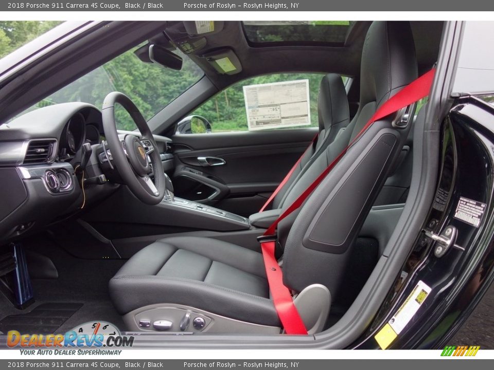 Front Seat of 2018 Porsche 911 Carrera 4S Coupe Photo #12
