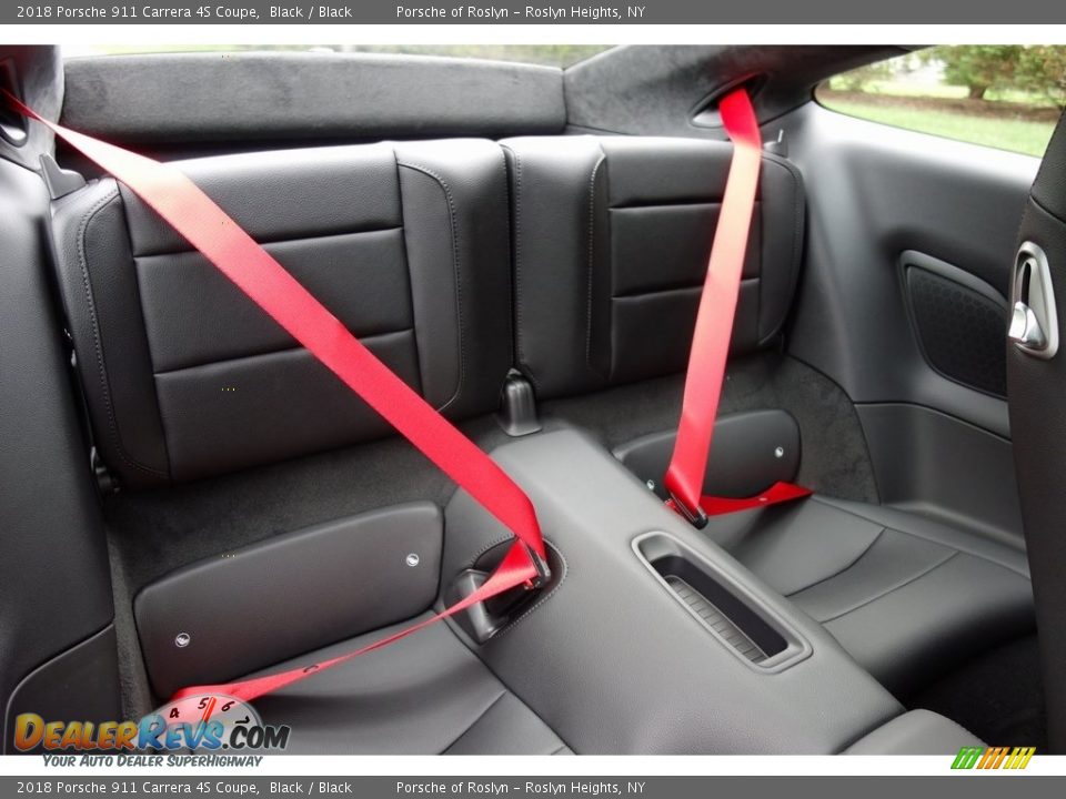 Rear Seat of 2018 Porsche 911 Carrera 4S Coupe Photo #16