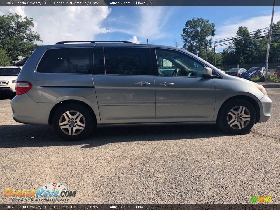 2007 Honda Odyssey EX-L Ocean Mist Metallic / Gray Photo #6