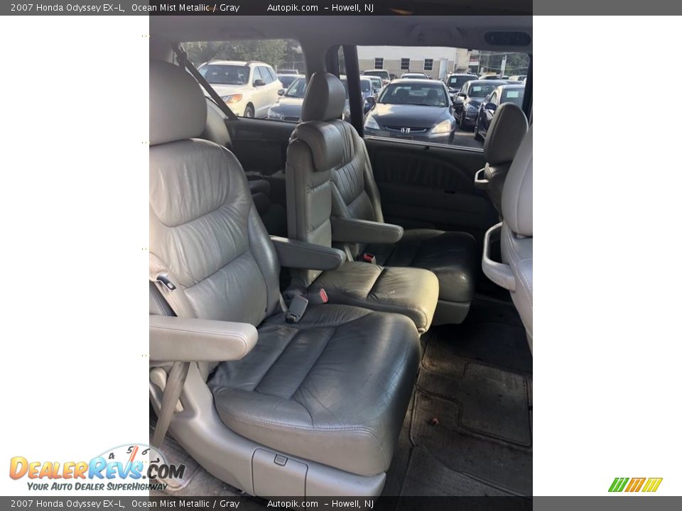 2007 Honda Odyssey EX-L Ocean Mist Metallic / Gray Photo #12