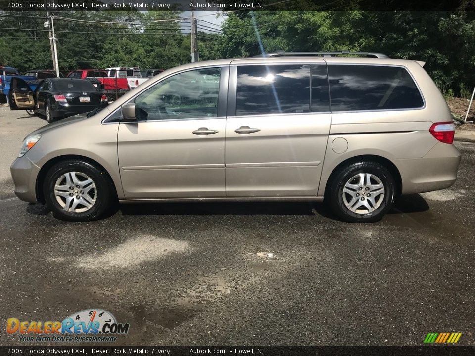 2005 Honda Odyssey EX-L Desert Rock Metallic / Ivory Photo #3