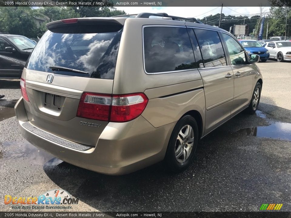 2005 Honda Odyssey EX-L Desert Rock Metallic / Ivory Photo #7