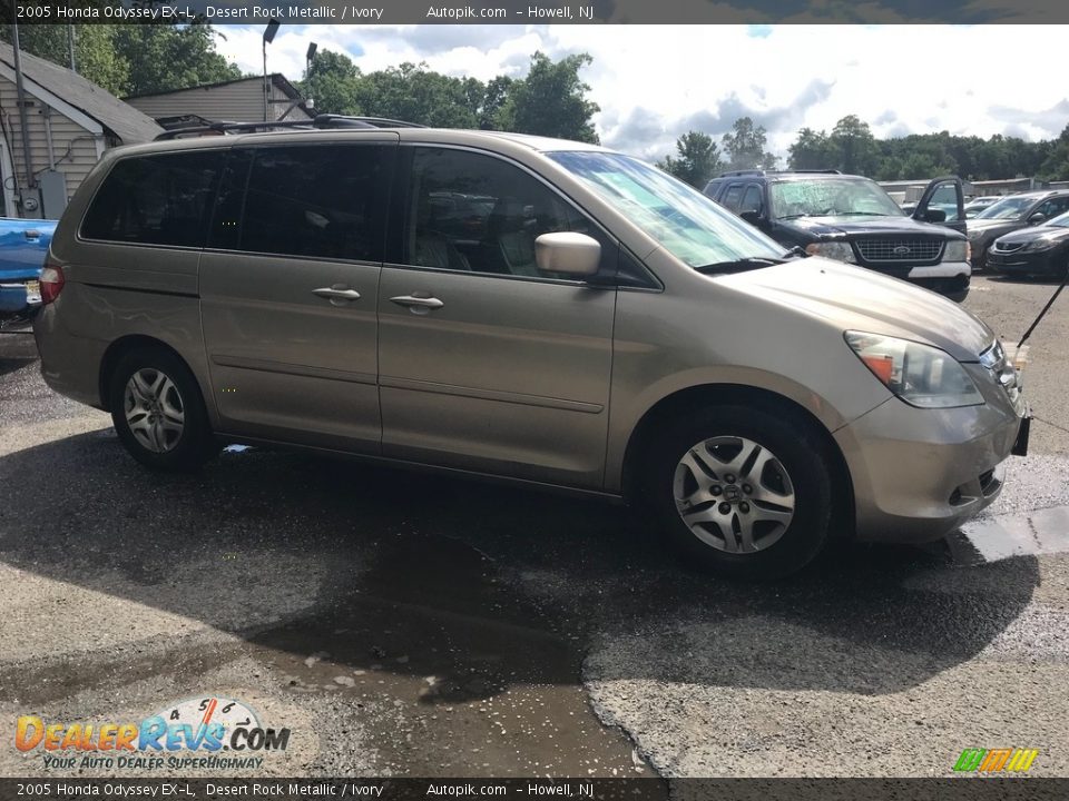 2005 Honda Odyssey EX-L Desert Rock Metallic / Ivory Photo #11