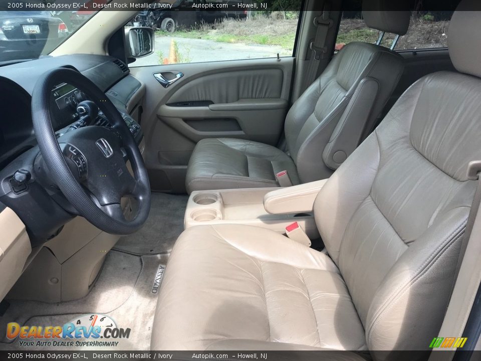 2005 Honda Odyssey EX-L Desert Rock Metallic / Ivory Photo #13