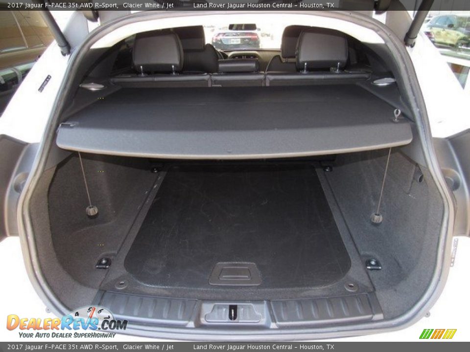 2017 Jaguar F-PACE 35t AWD R-Sport Glacier White / Jet Photo #18