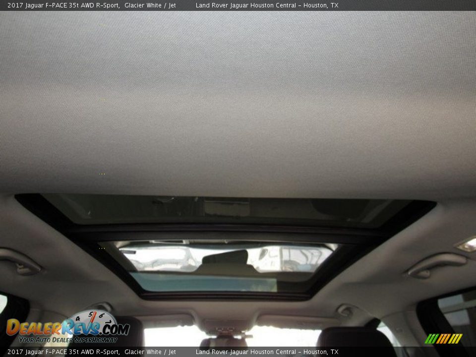 2017 Jaguar F-PACE 35t AWD R-Sport Glacier White / Jet Photo #19