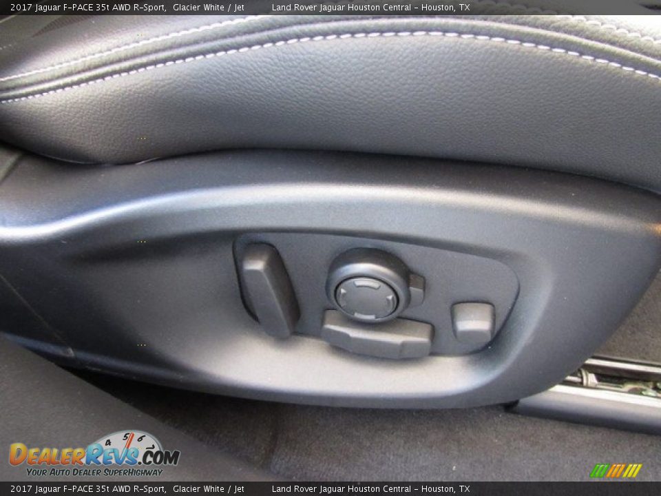 2017 Jaguar F-PACE 35t AWD R-Sport Glacier White / Jet Photo #21