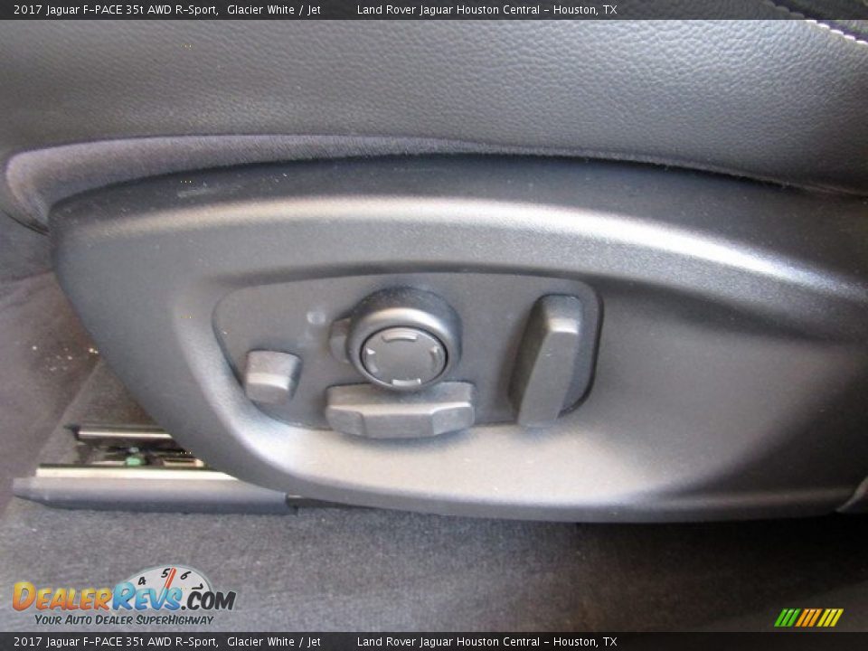 2017 Jaguar F-PACE 35t AWD R-Sport Glacier White / Jet Photo #27