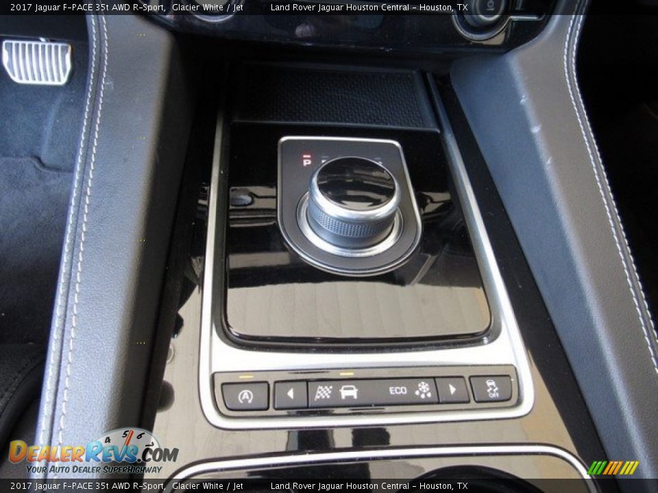 2017 Jaguar F-PACE 35t AWD R-Sport Glacier White / Jet Photo #35