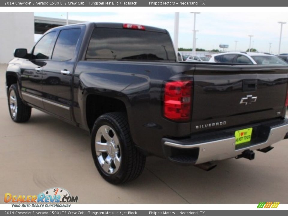 2014 Chevrolet Silverado 1500 LTZ Crew Cab Tungsten Metallic / Jet Black Photo #6