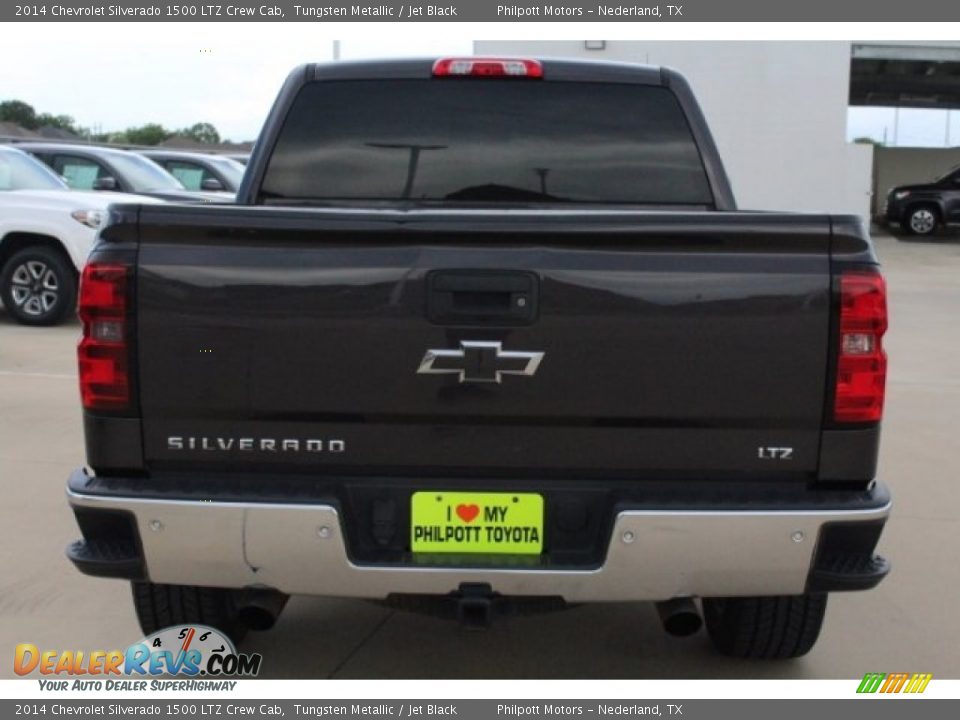 2014 Chevrolet Silverado 1500 LTZ Crew Cab Tungsten Metallic / Jet Black Photo #7