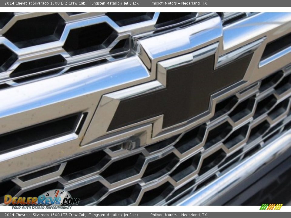 2014 Chevrolet Silverado 1500 LTZ Crew Cab Tungsten Metallic / Jet Black Photo #11