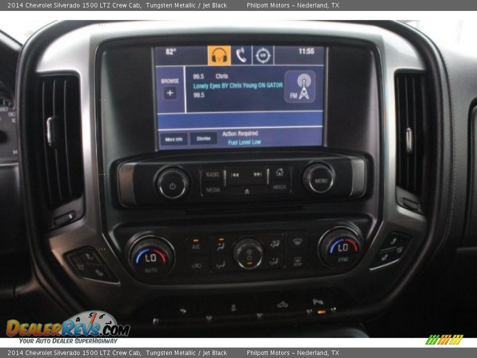 2014 Chevrolet Silverado 1500 LTZ Crew Cab Tungsten Metallic / Jet Black Photo #15