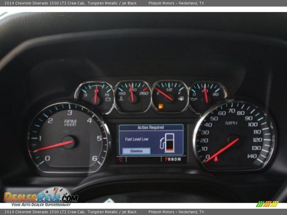 2014 Chevrolet Silverado 1500 LTZ Crew Cab Tungsten Metallic / Jet Black Photo #18