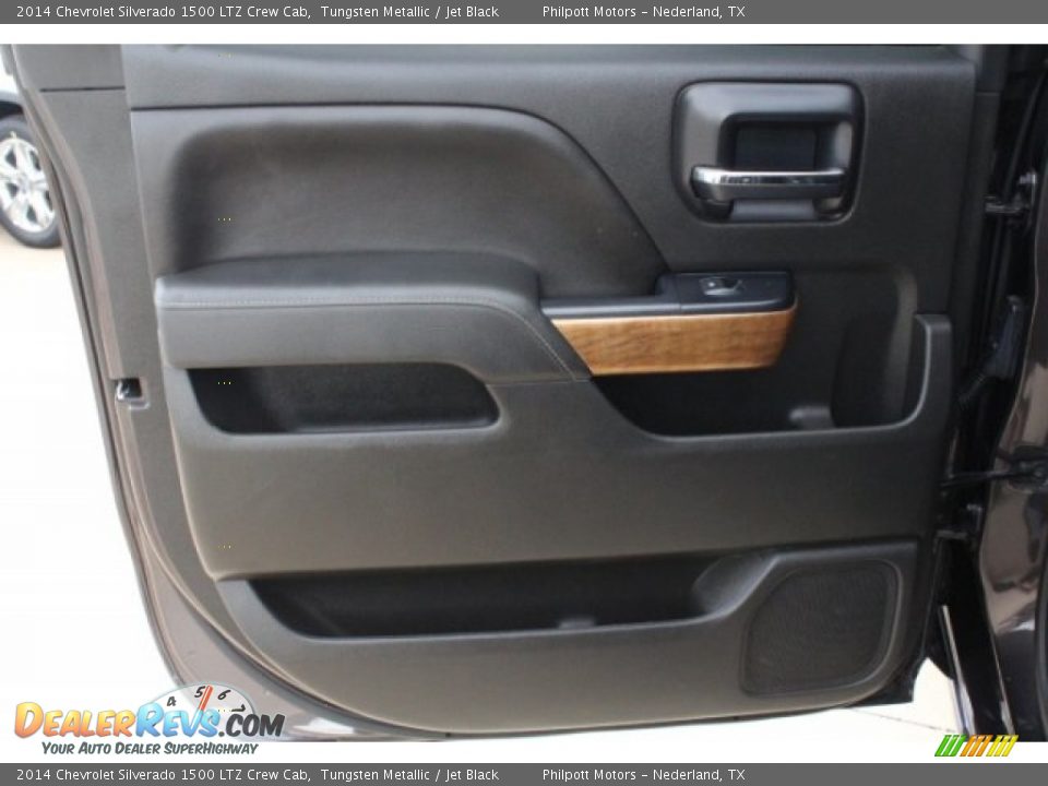 2014 Chevrolet Silverado 1500 LTZ Crew Cab Tungsten Metallic / Jet Black Photo #20