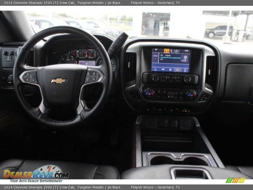 2014 Chevrolet Silverado 1500 LTZ Crew Cab Tungsten Metallic / Jet Black Photo #22
