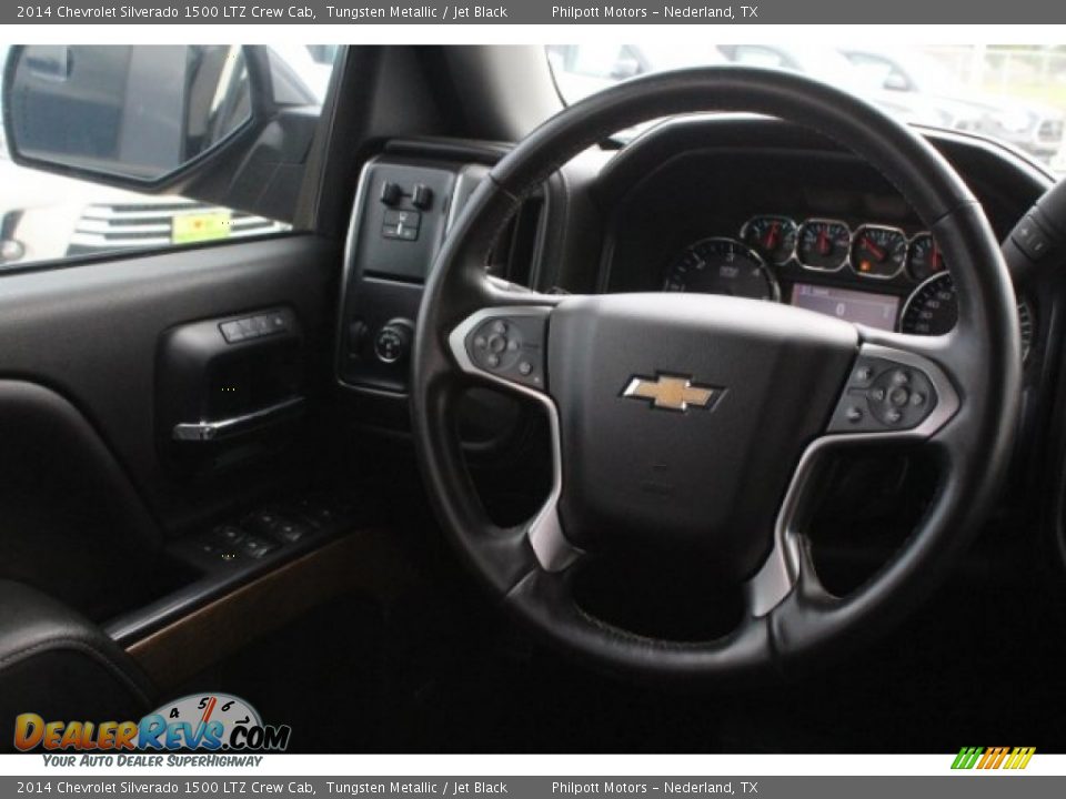 2014 Chevrolet Silverado 1500 LTZ Crew Cab Tungsten Metallic / Jet Black Photo #23