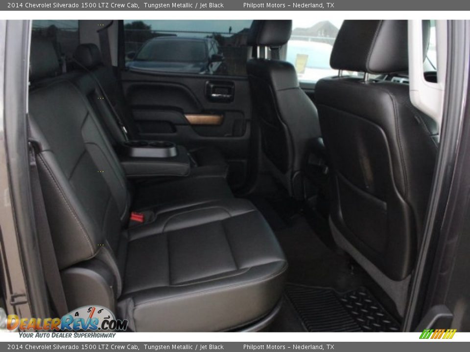 2014 Chevrolet Silverado 1500 LTZ Crew Cab Tungsten Metallic / Jet Black Photo #26