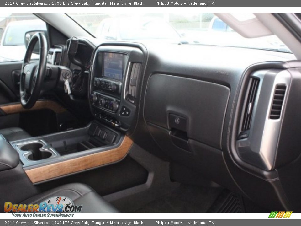 2014 Chevrolet Silverado 1500 LTZ Crew Cab Tungsten Metallic / Jet Black Photo #28