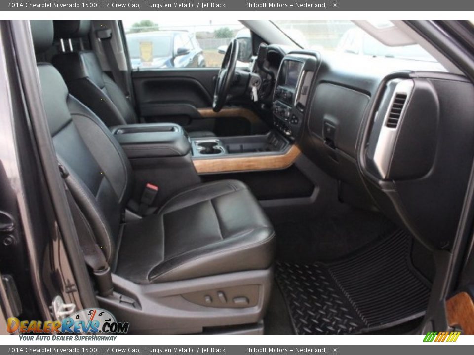 2014 Chevrolet Silverado 1500 LTZ Crew Cab Tungsten Metallic / Jet Black Photo #29