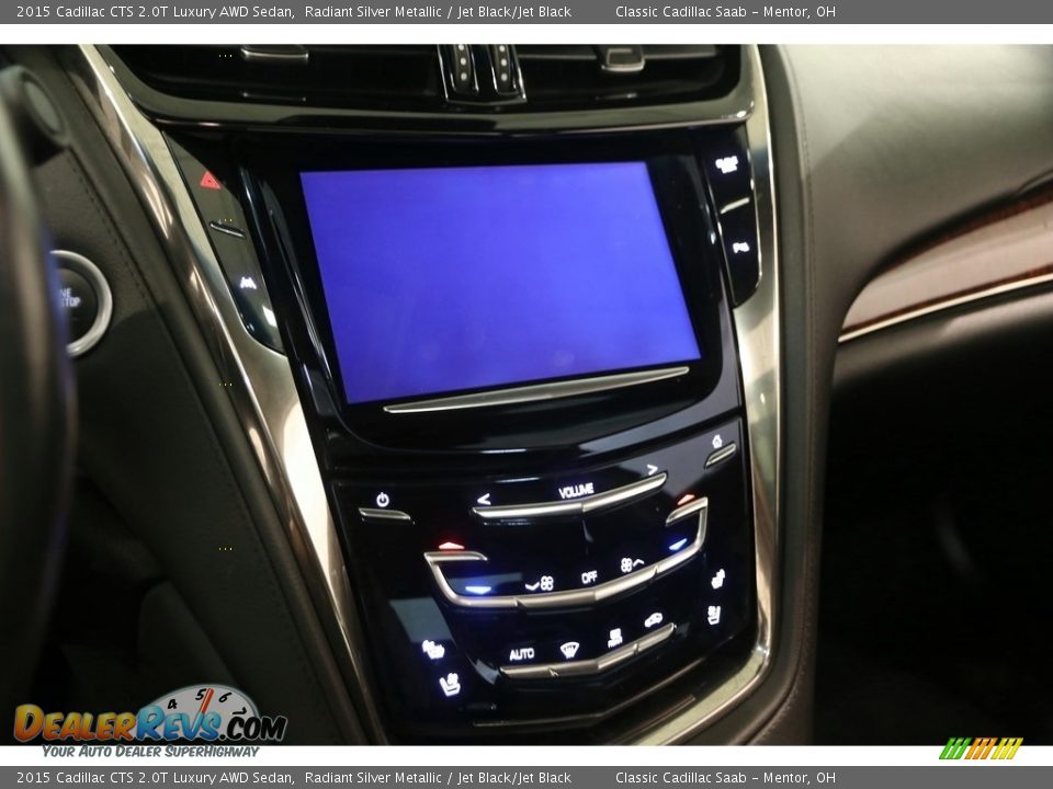 2015 Cadillac CTS 2.0T Luxury AWD Sedan Radiant Silver Metallic / Jet Black/Jet Black Photo #7