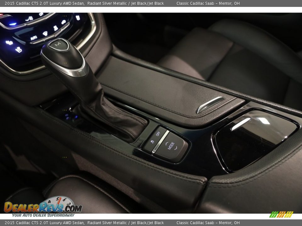 2015 Cadillac CTS 2.0T Luxury AWD Sedan Radiant Silver Metallic / Jet Black/Jet Black Photo #11