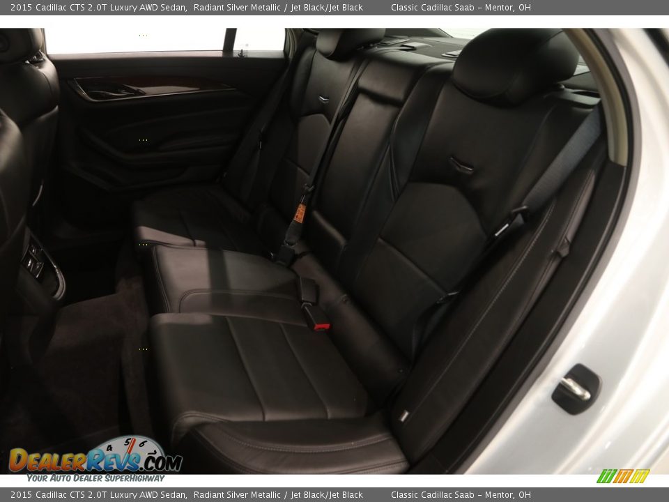 2015 Cadillac CTS 2.0T Luxury AWD Sedan Radiant Silver Metallic / Jet Black/Jet Black Photo #15