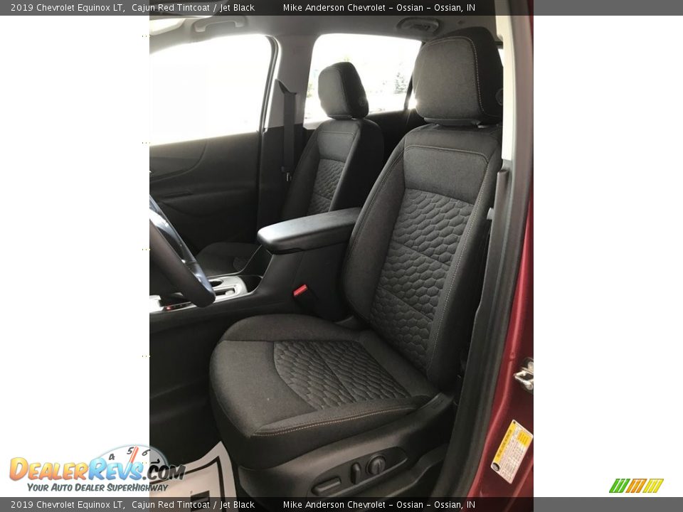 2019 Chevrolet Equinox LT Cajun Red Tintcoat / Jet Black Photo #22