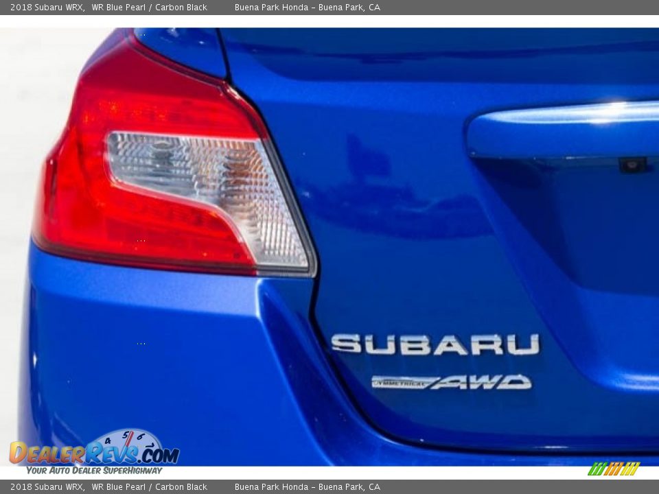 2018 Subaru WRX WR Blue Pearl / Carbon Black Photo #11
