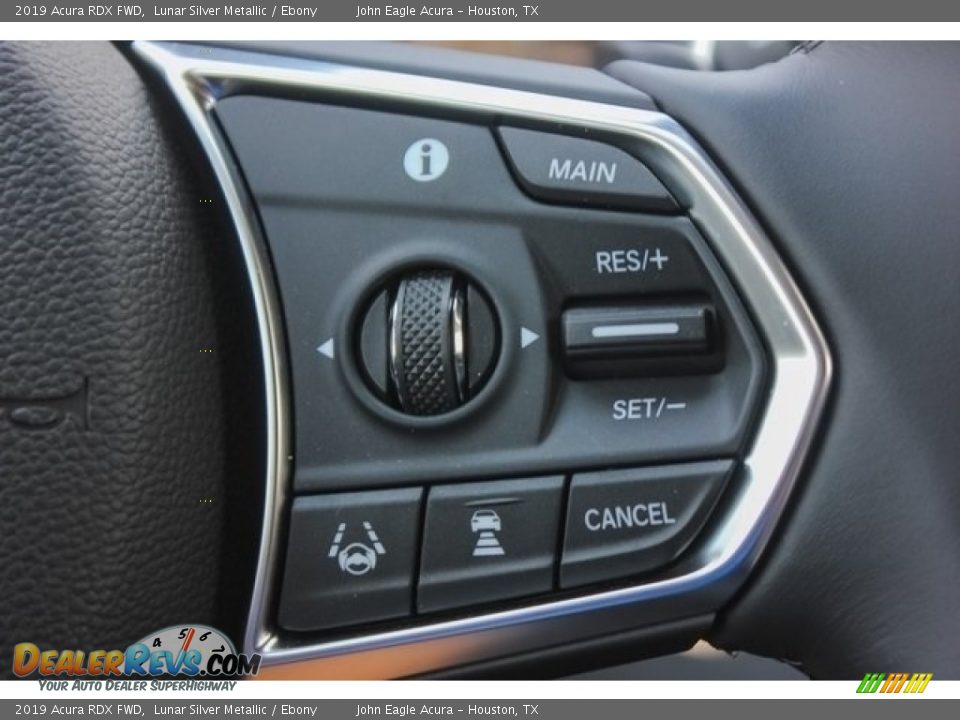 2019 Acura RDX FWD Lunar Silver Metallic / Ebony Photo #31