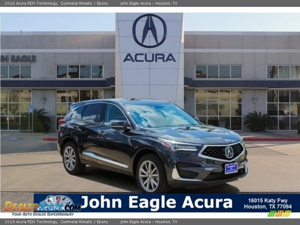 2019 Acura RDX Technology Gunmetal Metallic / Ebony Photo #1