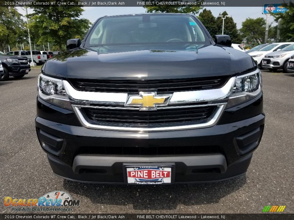 2019 Chevrolet Colorado WT Crew Cab Black / Jet Black/Dark Ash Photo #2