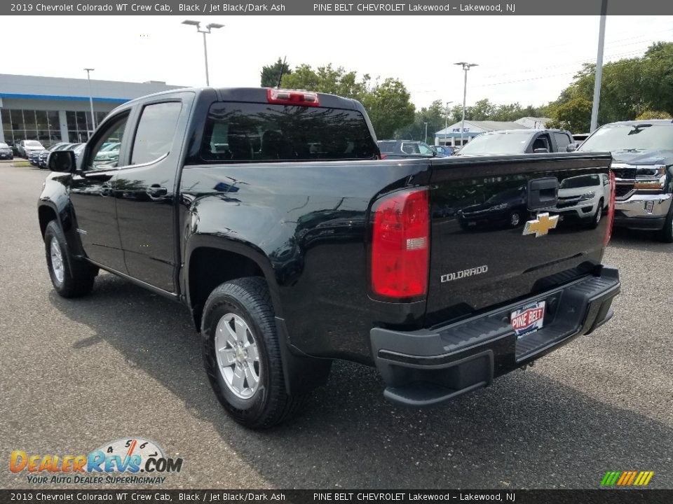 2019 Chevrolet Colorado WT Crew Cab Black / Jet Black/Dark Ash Photo #4