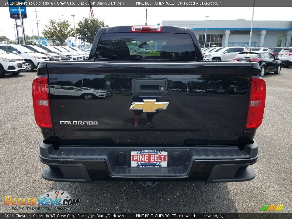 2019 Chevrolet Colorado WT Crew Cab Black / Jet Black/Dark Ash Photo #5