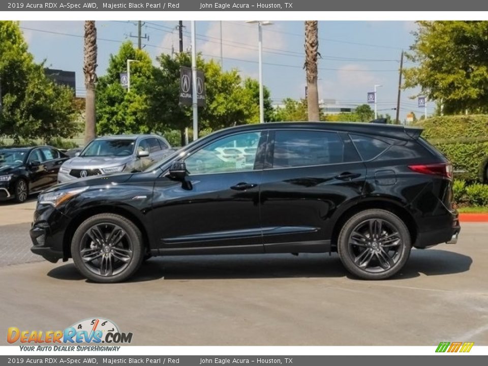 Majestic Black Pearl 2019 Acura RDX A-Spec AWD Photo #4
