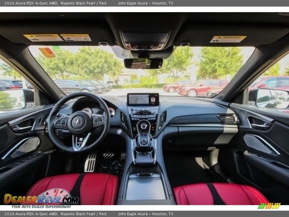 Red Interior - 2019 Acura RDX A-Spec AWD Photo #9