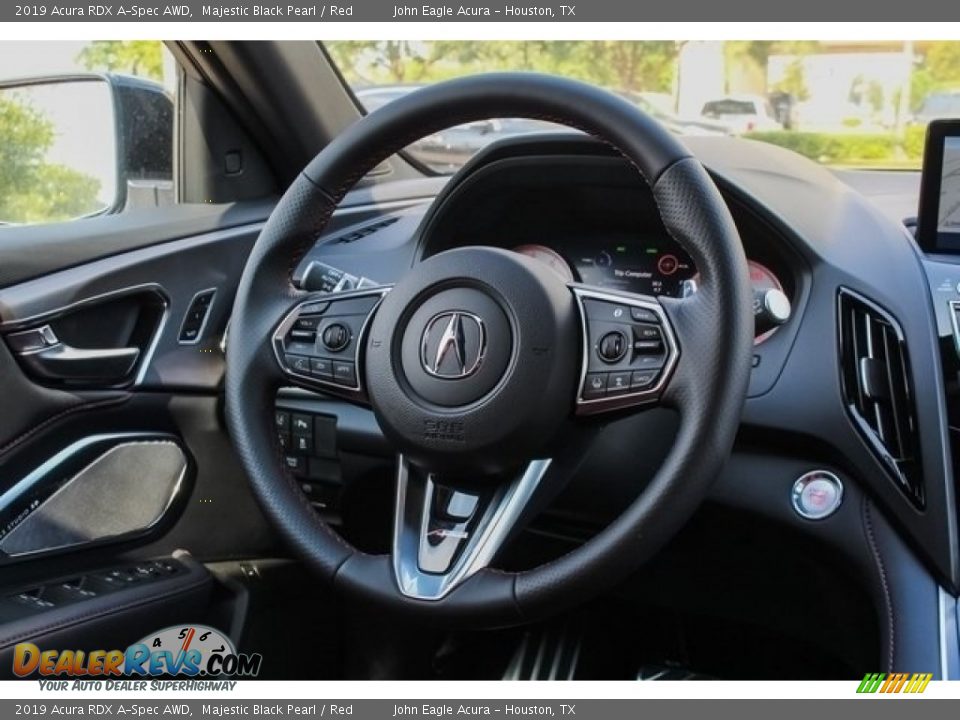 2019 Acura RDX A-Spec AWD Steering Wheel Photo #25